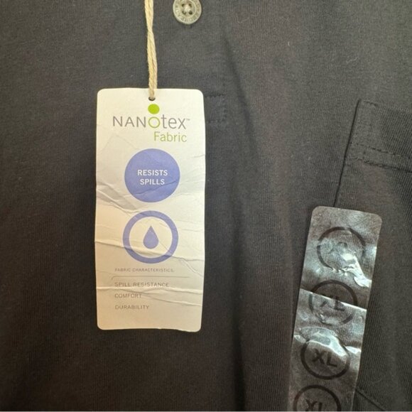 RedHead NEW Spill Resistant Henley Pocket Short Sleeve Shirt Oversize Buttons XL - Picture 8 of 14